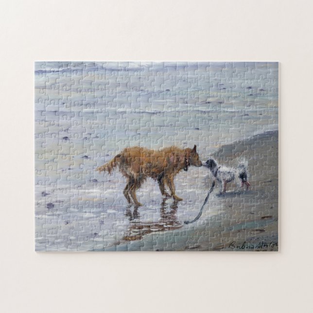 "Doggy Kisses" Puzzle (Horizontal)