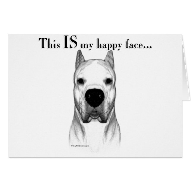 Dogo Happy Face (Devant horizontal)