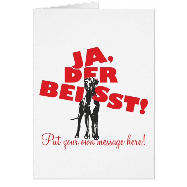 Dogue allemand (Devant)