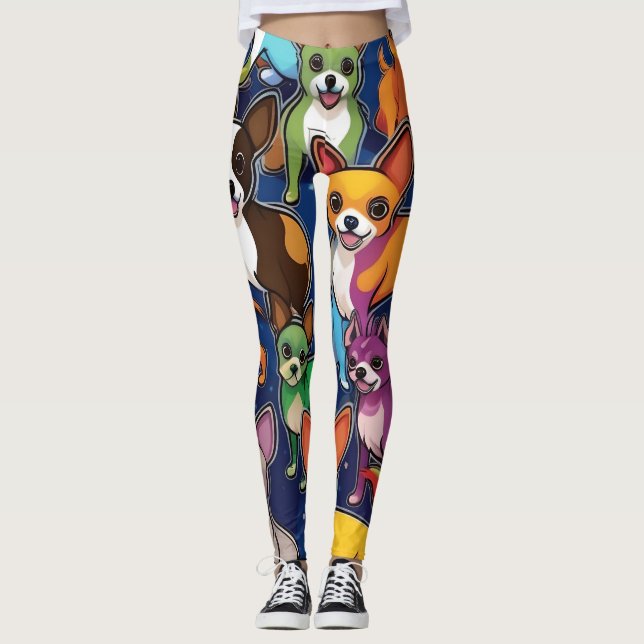 Doit Aimer Les Leggings De Chiens (Devant)