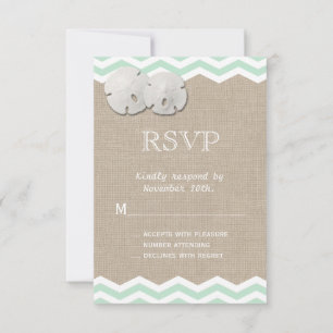 Dollar de Sable & Chevron RSVP