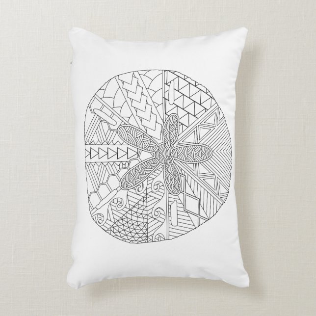 Dollar de sable Coussin de couleur adulte (Devant(Vertical))