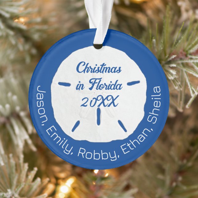 Dollar de sable Tropical Noël Marine (Arbre)