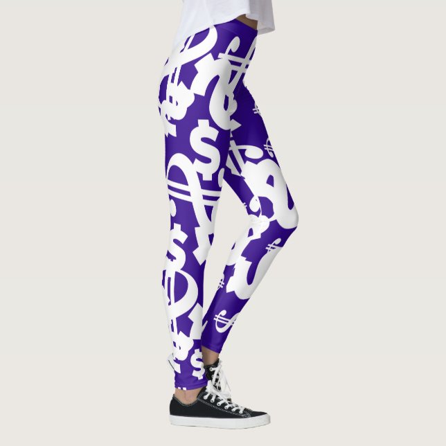 Dollars d'argent incroyable Leggings Motifs (Droite)