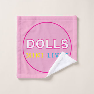 Dolls Mini Vit Le Linge Officiel De Lavage