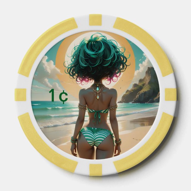 Dollz par : Svace 03 1¢ Jeton de poker (Recto)