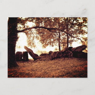 Dolmen mégalithique en Bretagne Carte postale