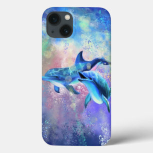 Dolphin Couple coques iphone