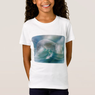 Dolphin Dans L'Océan T-Shirt Pour Enfants