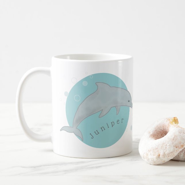 Dolphin Friend Mug (Avec donut)