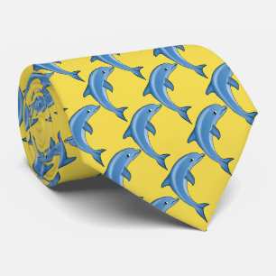 Dolphins Sports Football Basket Baseball Cravate
