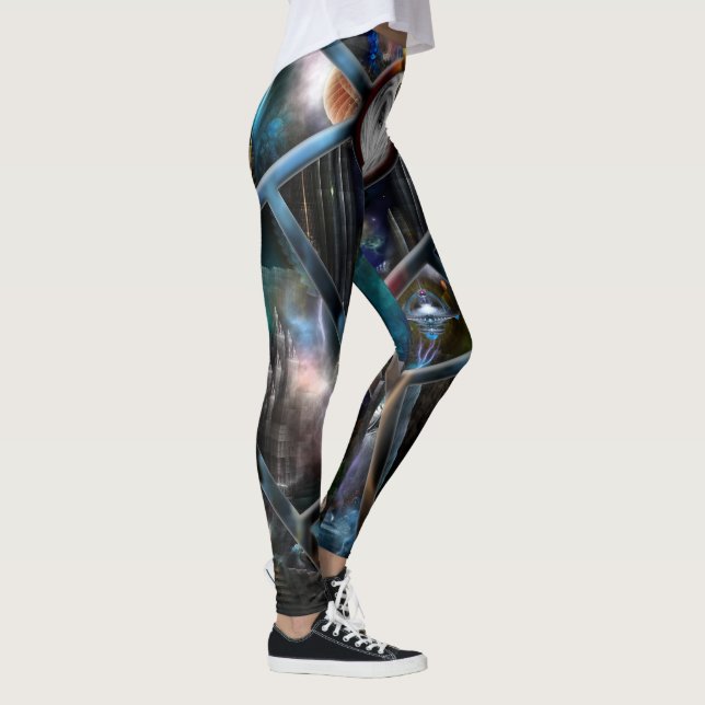 Domaine Xzendor7 Des Imaginaires Fractés Legging (Droite)