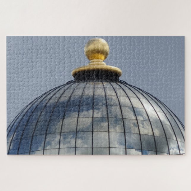 Dôme & ciel & Nuages Jigsaw Puzzle (Horizontal)