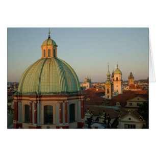 Dôme de l'église Saint-François, Prague, Républiqu