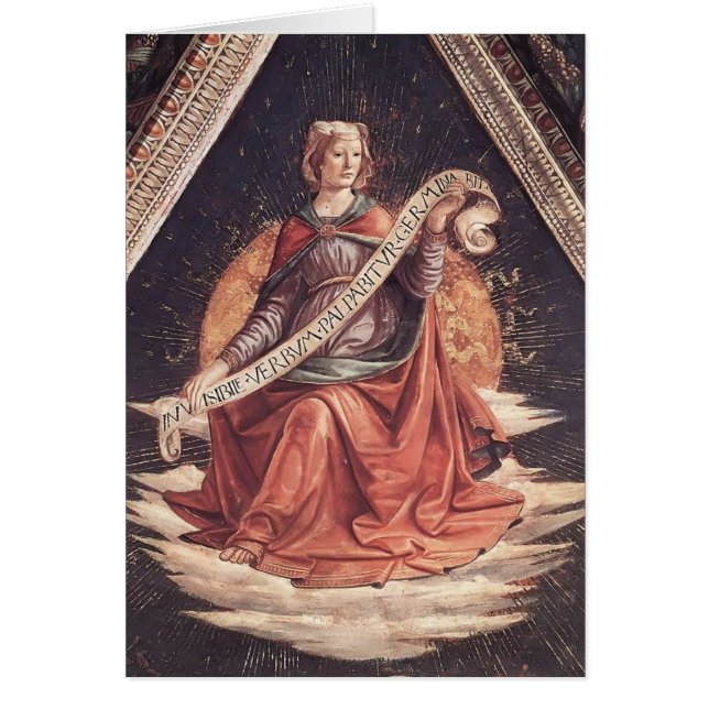 Domenico Ghirlandaio : Une sibylle (Devant)