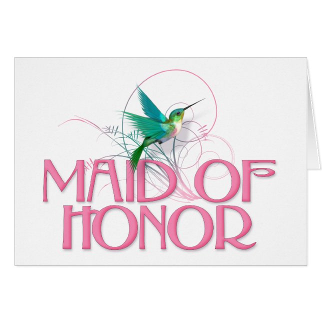 Domestique de colibri d'honneur (Devant horizontal)