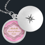 DOMESTIQUE de PENDENTIF d'ARGENT STERLING de<br><div class="desc">Le cadeau parfait pour votre DOMESTIQUE de partie D'HONNEUR nuptiale ce beau pendentif est un morceau parfait pour accentuer n'importe quel équipement et ils peuvent le porter pour toujours. .PINK coulent beau pour ce morceau magnifique. Le grand CADEAU SPÉCIAL POUR VOTRE DOMESTIQUE D'HONNEUR en votre partie nuptiale vient en livres...</div>