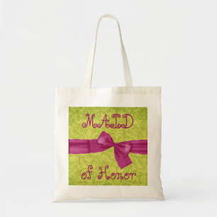 Domestique de sac d'honneur - rose et arc et