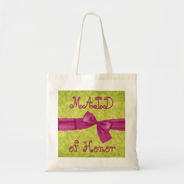 Domestique de sac d'honneur - rose et arc et (Devant)