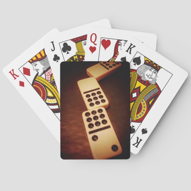 Domino, Effet Cartes de Jeu Classique (dos)