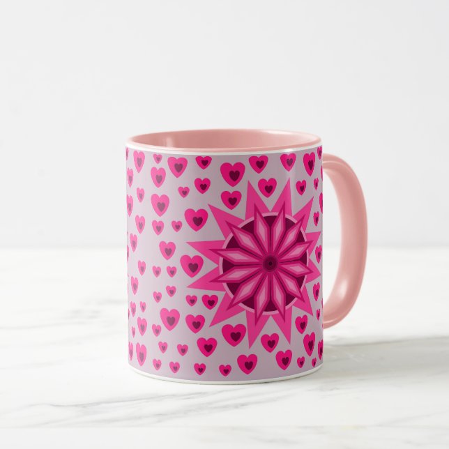 DON D'AMOUR POUR AMI, FEMME MARI PETITE AMIE MUG (Devant droit)