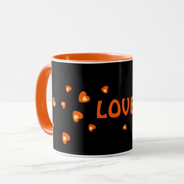 DON D'AMOUR POUR AMI, FEMME MARI PETITE AMIE MUG (Devant gauche)