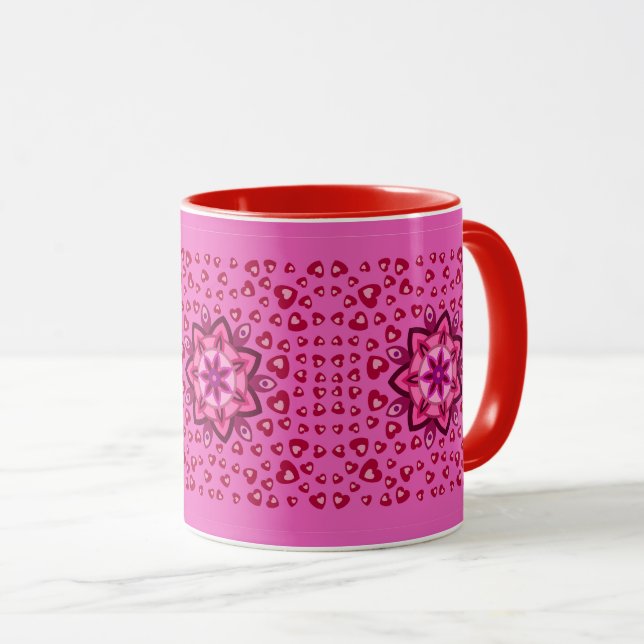DON D'AMOUR POUR AMI, FEMME MARI PETITE AMIE MUG (Devant droit)