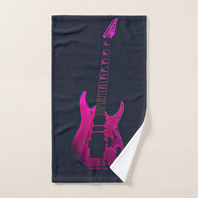 Don de guitare acoustique (Serviette à main)