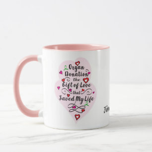 Don de l'amour Orgue don de café Mug