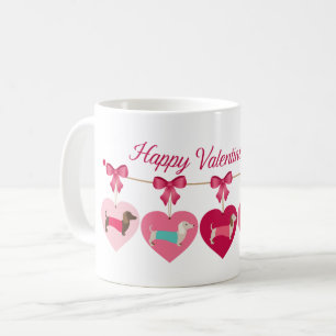 Don de Mug Café Valentine Dachshund
