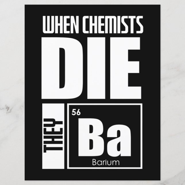 Don de scientifique | Chimie (Devant)