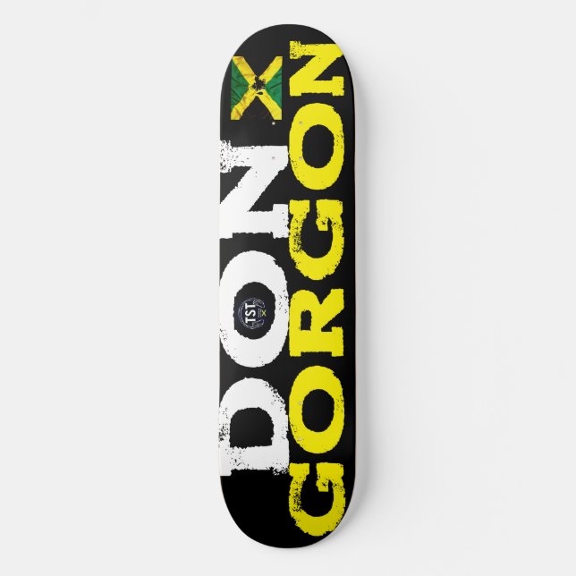 DON GORGON  JMT 8 1/2" Planche de Skateboard (Recto)