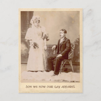 Don Nous Maintenant Notre Carte Postale Gay Vêteme