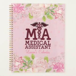 DON Nurse rose Personnalisé Journal Floral Planifi