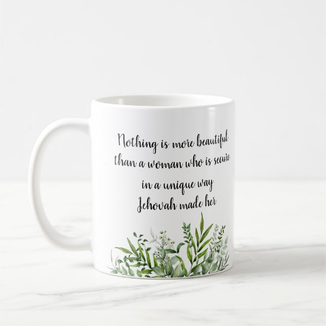 Don pour soeurs JW la femme de l'aîné citation Mug (Gauche)