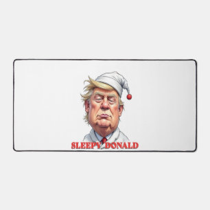 Donald endormi – Une caricature politique subtile