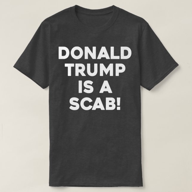 DONALD EST UN SCAB Kids TShirt (Design devant)