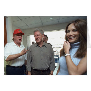 Donald et atout et Bill Clinton de Melania
