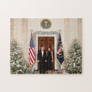 Donald et Melania Trump Jigsaw Puzzle