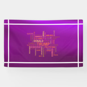 Donald j Trump Bannière présidentielle 2016