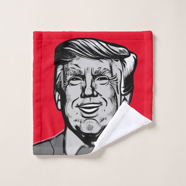 DONALD TRUMP (Gant de toilette)