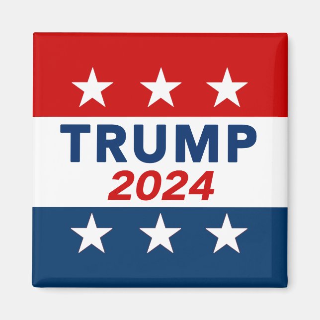Donald Trump 2024 Magnet (Devant)