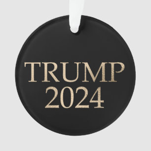 Donald Trump 2024 noir et or