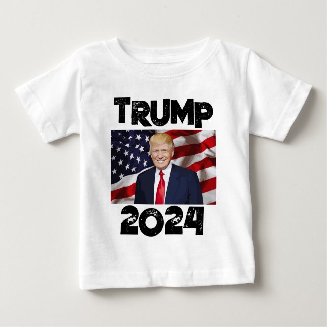 DONALD TRUMP 2024 TODDLER T-SHIRTS (Devant)