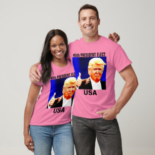 Donald Trump 45ème Président, T-shirts Adidas