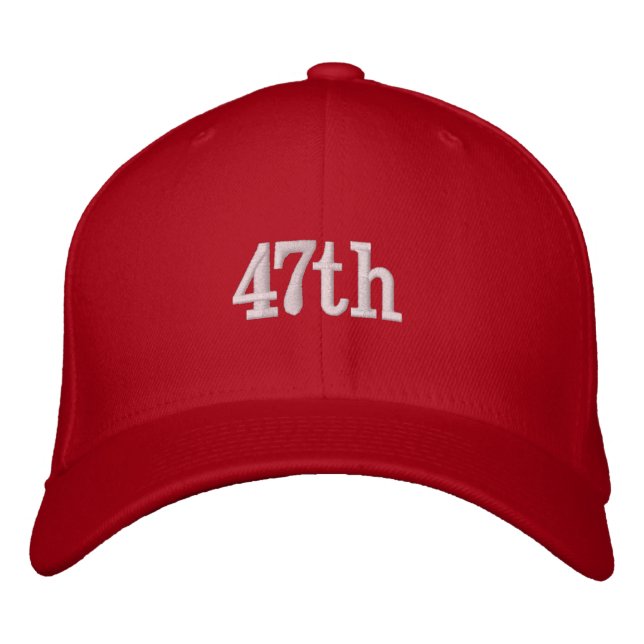 Donald Trump 47e Casquette (Devant)