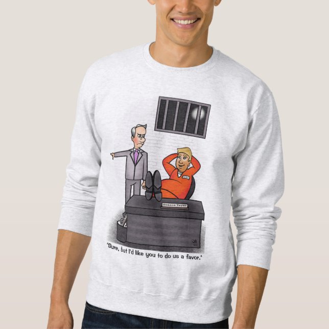 Donald Trump Ash Sweatshirt masculin (Devant)