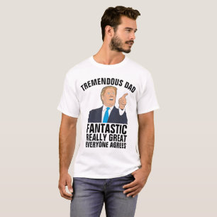 DONALD TRUMP BEAUCOUP DE T-SHIRTS DE FÊTE DES PÈRE
