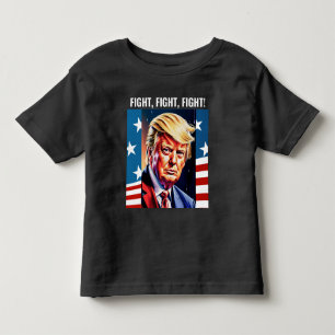 DONALD TRUMP, COMBAT ! T-SHIRT TODDLER T-SHIRTS