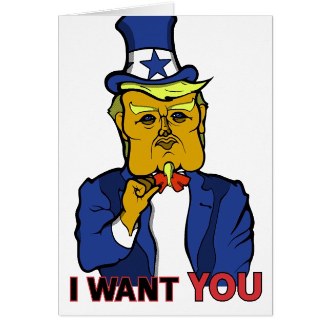 Donald Trump comme Oncle Sam (Devant)